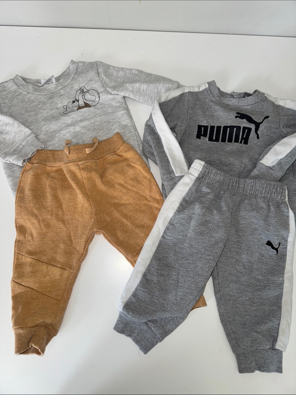 Baby Outfit Bundle 6-9 Months - Puma + Winnie The Pooh & Friends